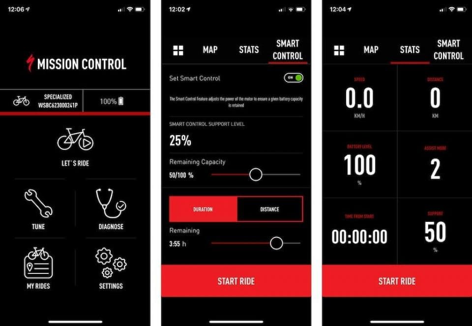 Specialized mission control app